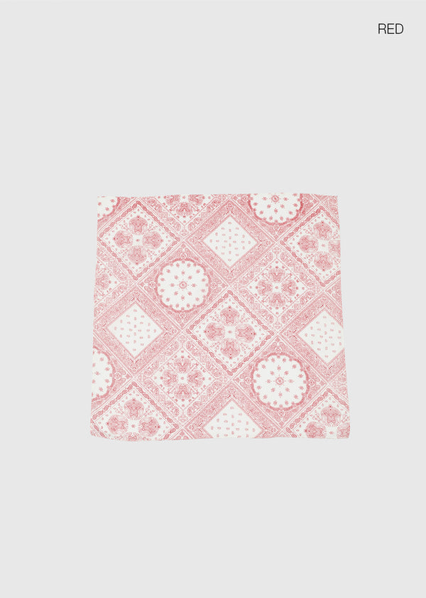 Tile Summer Paisley Scarf