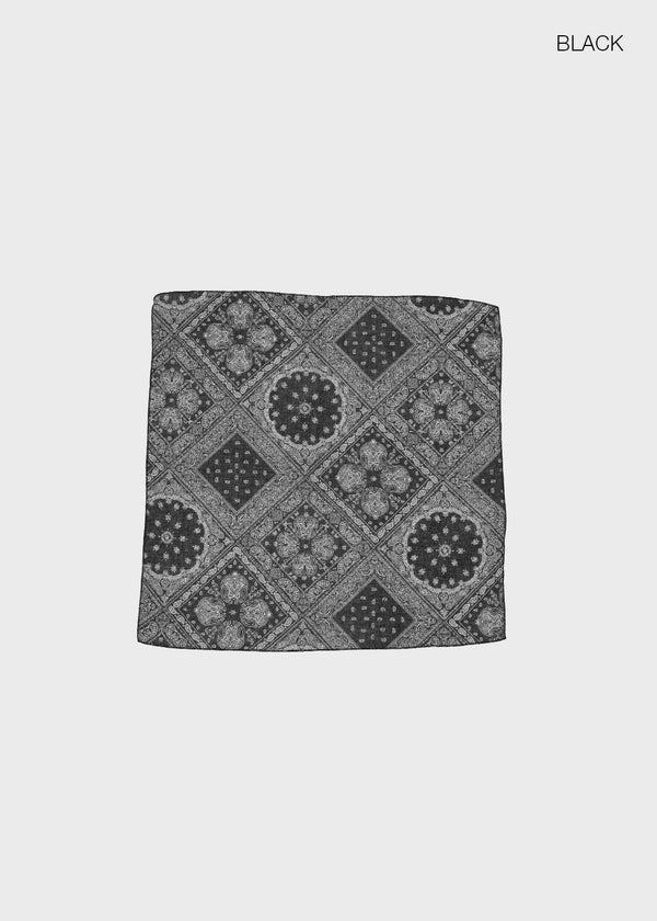 Tile Summer Paisley Scarf