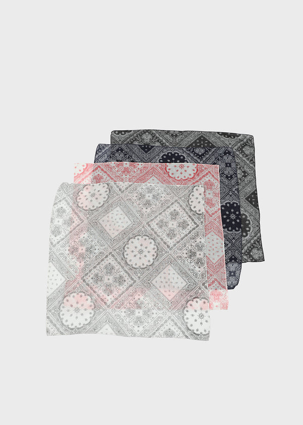 Tile Summer Paisley Scarf