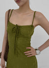 Quartz Jacquard Sleeveless Mini Dress