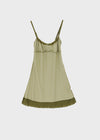 Quartz Jacquard Sleeveless Mini Dress