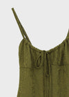 Quartz Jacquard Sleeveless Mini Dress