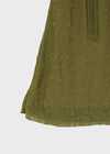 Quartz Jacquard Sleeveless Mini Dress