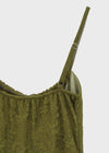 Quartz Jacquard Sleeveless Mini Dress