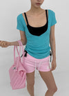 Atlete Deep V-neck Short Sleeve Tee