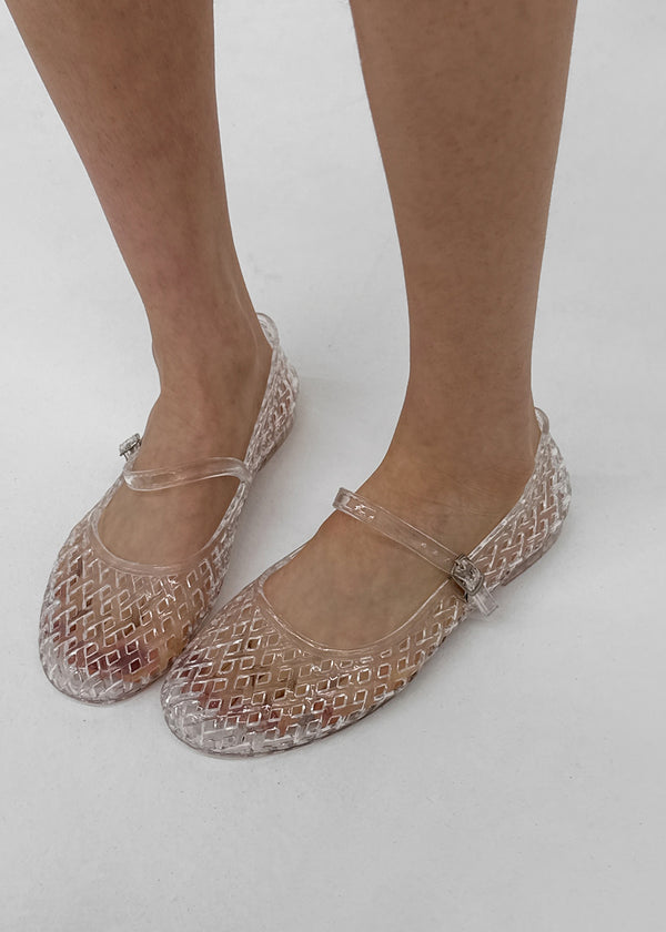Vague Summer Jelly Flat Shoes