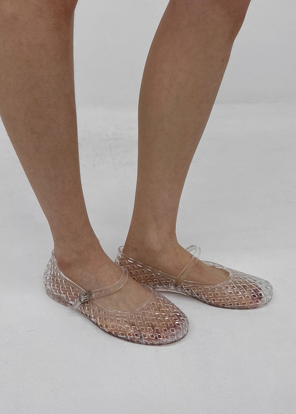 Vague Summer Jelly Flat Shoes