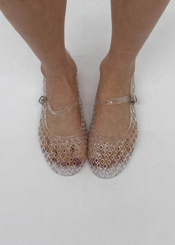 Vague Summer Jelly Flat Shoes