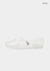 Vague Summer Jelly Flat Shoes
