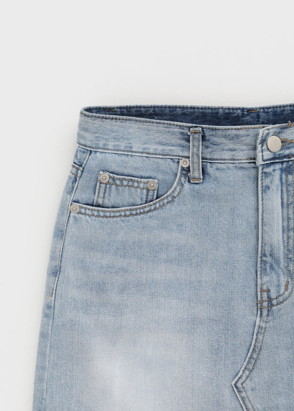 Shelter Denim Mini Skirt