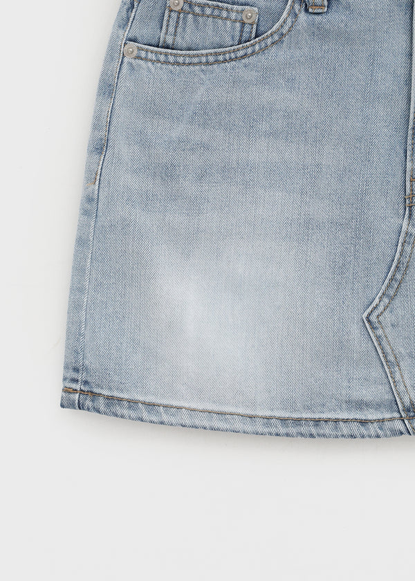 Shelter Denim Mini Skirt