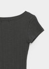 Atlete Deep V-neck Short Sleeve Tee