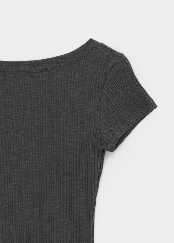 Atlete Deep V-neck Short Sleeve Tee