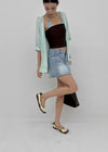 Shelter Denim Mini Skirt