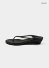 Lungs Low Wedge Heel Flip-flops