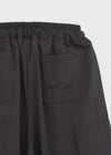 (UNISEX) Char Nylon Cargo String Pants