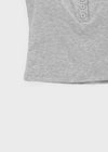 Urbans Henley Neck Mango Sleeveless (Built-in Cap)