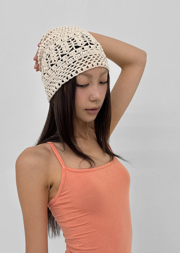 Chamiring Net Knit Beanie