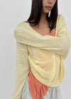 Krat Oversized Linen Cardigan
