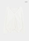 Krat Oversized Linen Cardigan