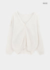 Krat Oversized Linen Cardigan