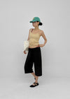 Bien Wide Capri Elastic Pants