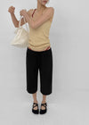 Bien Wide Capri Elastic Pants