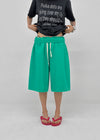 (UNISEX) Webs Bermuda Elastic Pants