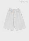 (UNISEX) Webs Bermuda Elastic Pants