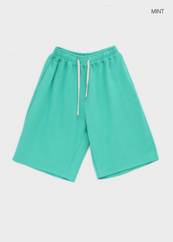 (UNISEX) Webs Bermuda Elastic Pants