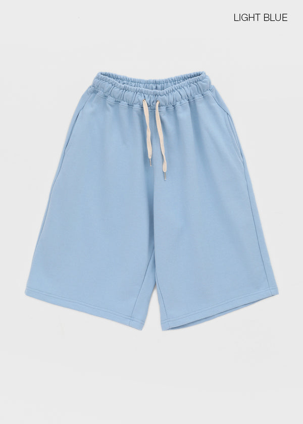 (UNISEX) Webs Bermuda Elastic Pants