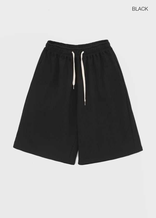 (UNISEX) Webs Bermuda Elastic Pants
