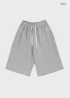 (UNISEX) Webs Bermuda Elastic Pants
