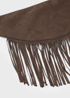 Timker Fringe Suede Belt