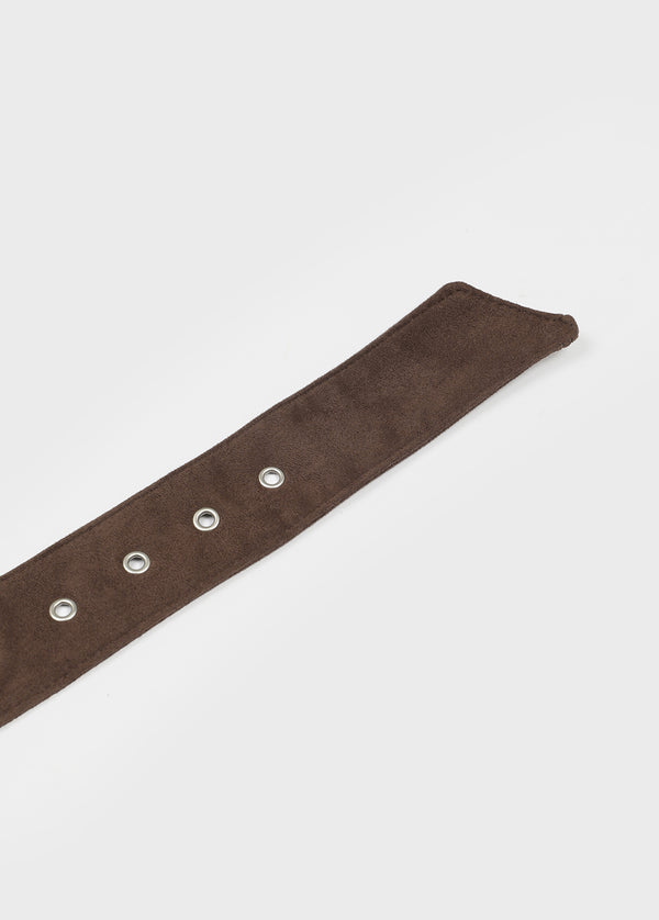 Timker Fringe Suede Belt