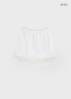 Cosmo Lace Satin Miniskirt