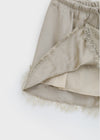 Cosmo Lace Satin Miniskirt