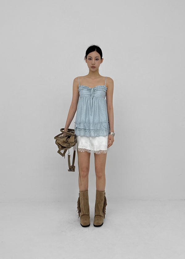 Scope Flower Frill Sleeveless