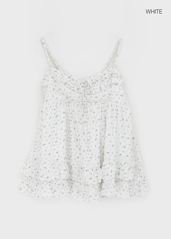 Scope Flower Frill Sleeveless