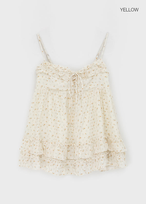 Scope Flower Frill Sleeveless