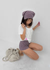 Kyoba Set - Elastic Shorts, Hair Scarf