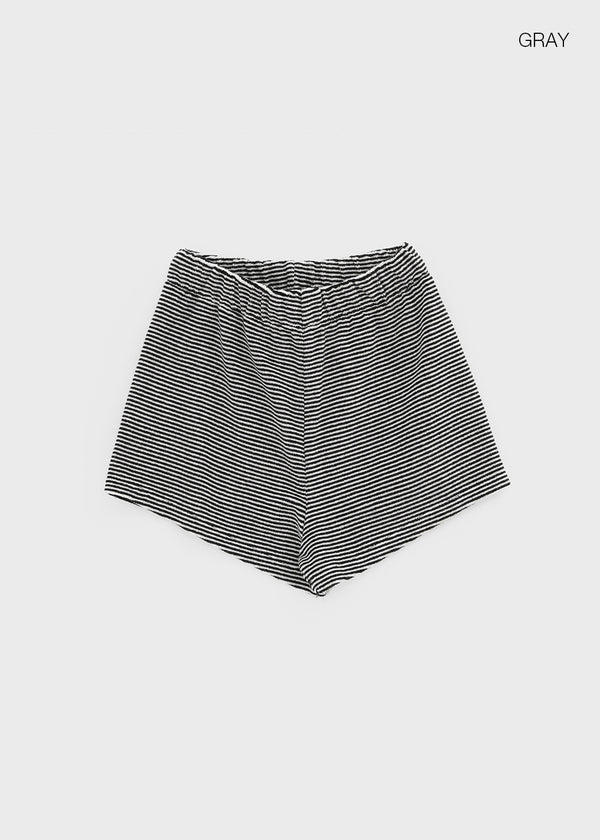 Kyoba Set - Elastic Shorts, Hair Scarf