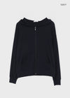 Static Loose Fit Summer Zip-up Hoodie