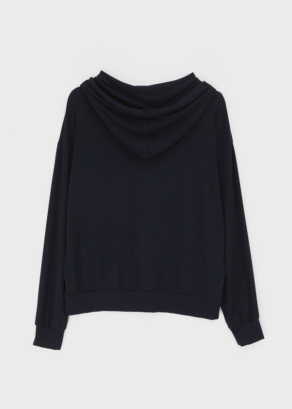 Static Loose Fit Summer Zip-up Hoodie