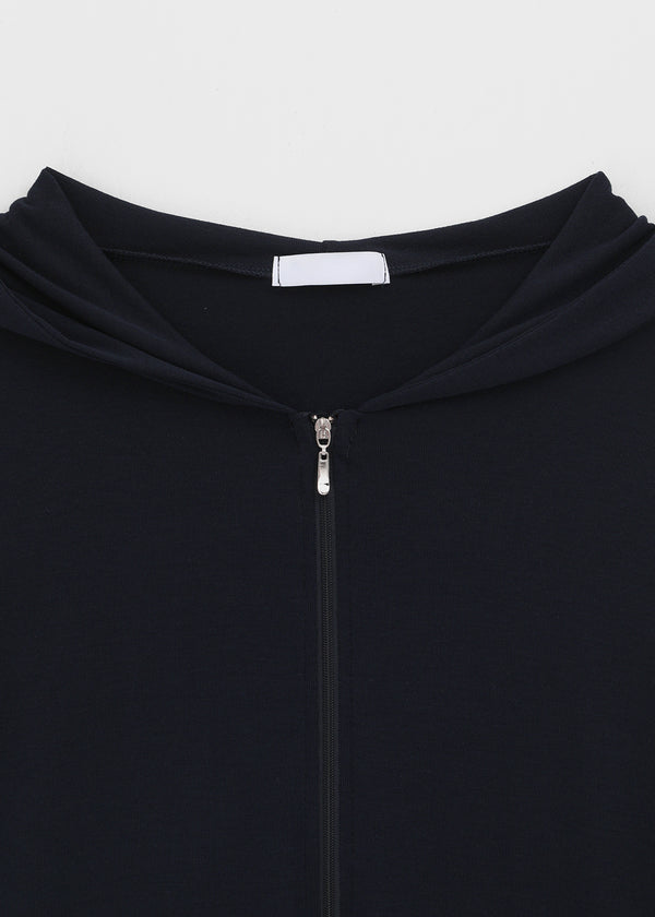 Static Loose Fit Summer Zip-up Hoodie