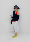 (UNISEX) Webs Bermuda Elastic Pants