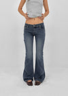 [MADE] Blur Low Rise Bootcut Denim Pants