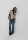 [MADE] Blur Low Rise Bootcut Denim Pants