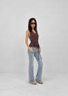 [MADE] Blur Low Rise Bootcut Denim Pants