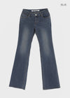 [MADE] Blur Low Rise Bootcut Denim Pants